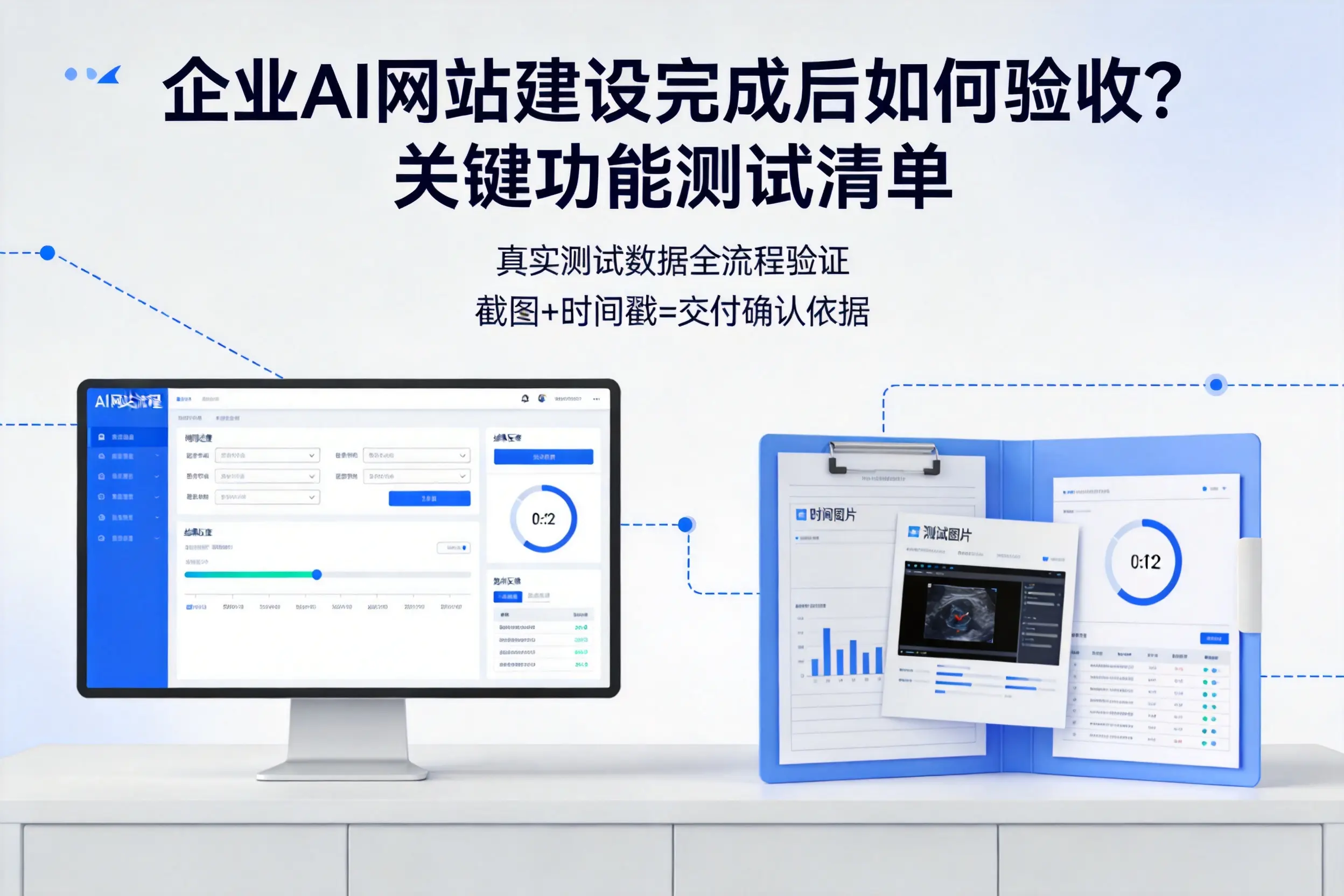 阿里企业AI网站建设完成后如何验收？关键功能测试清单